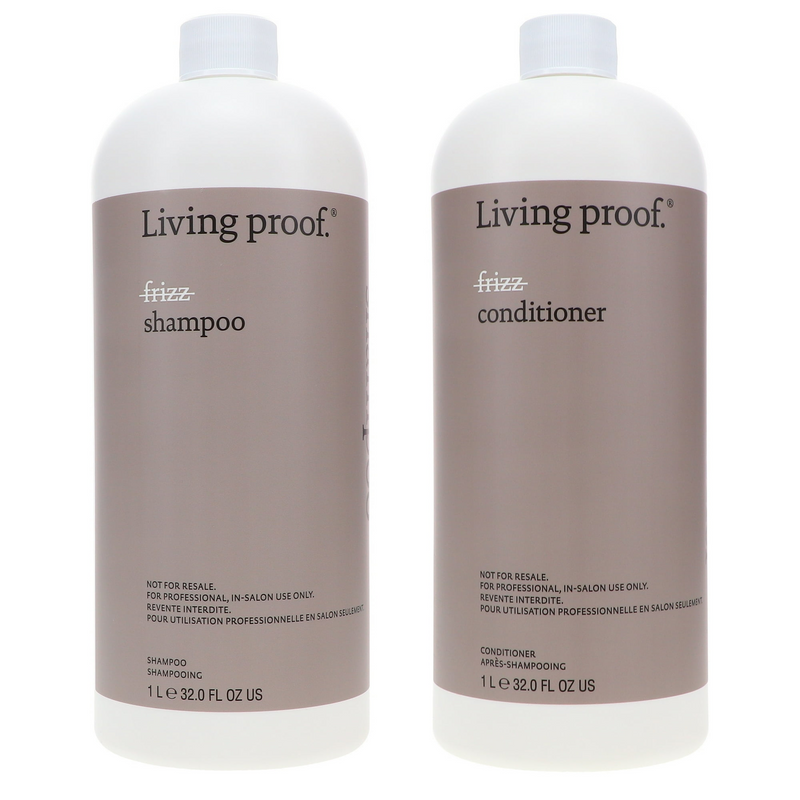 Living Proof No Frizz Shampoo & Conditioner Litres 1000 mL Shampoo + 1000 mL Conditioner